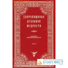 Сокровищница духовной мудрости. Антология святоотеческой мысли. Том Х