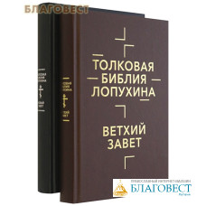 Толковая Библия Лопухина. Библейская история Ветхого и Нового Завета в 2-х книгах