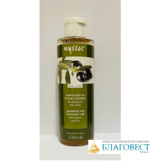 Шампунь для волос с оливковым маслом, 200 ml. Греция, Nyssos