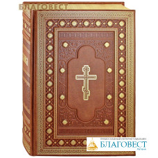 Библия (с гравюрами Г. Доре и Ю. Карольсфельда). Кожаный переплет. Золотой обрез