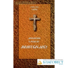 Дополнение к общему молитвослову. Схиигумен Савва