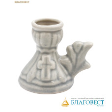 Подсвечник Кувшин, керамика, диаметр отверстия 16мм