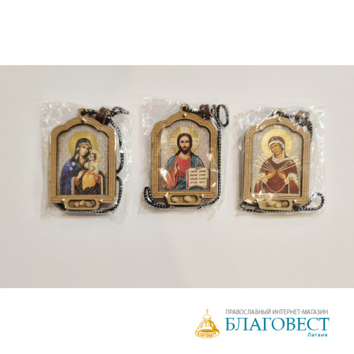 Подвеска на шнурке с изображением Ангела-Хранителя Подвеска на шнурке с изображением Ангела-Хранителя